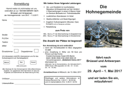 Die Hohnegemeinde