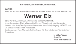 Werner Elz - Morgenweb