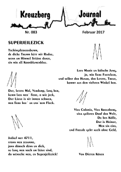 Ausgabe 083 - Das Dorf Kreuzberg