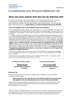 Grundelemente einer Wissenschaftstheorie
