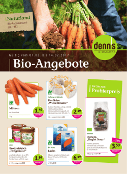 Handzettel mit vielen tollen Angeboten