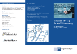 Industrie 4.0-Tag Baden-Württemberg