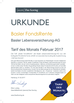 Basler FondsRente