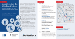 Industrie 4.0 an den Mittelstand bringen