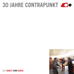 Festschrift - Contrapunkt