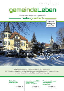 gemeindeLeben - Raaba