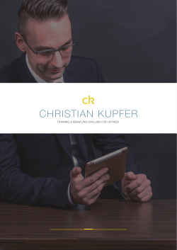 CHRISTIAN KUPFER