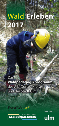 Den Wald erleben - Alb-Donau