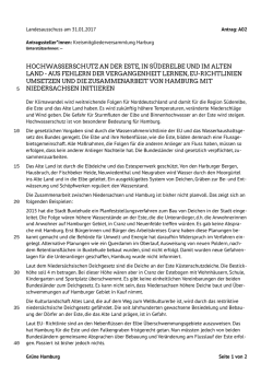 hochwasserschutz an der este, in s&uuml;derelbe und