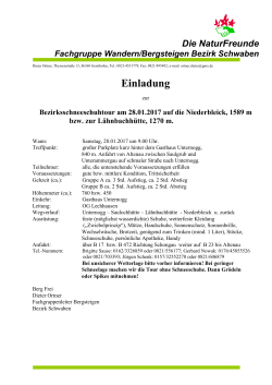 Einladung als PDF - der NaturFreunde Lechhausen