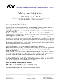 Eindadung - AIV Magdeburg