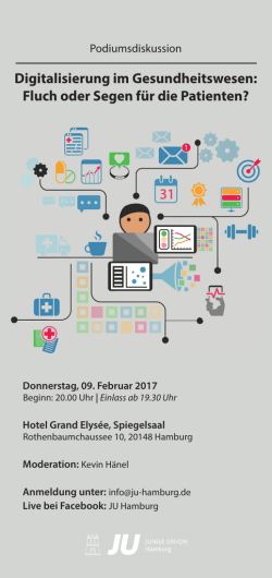 Digitalisierung im Gesundheitswesen: Fluch oder