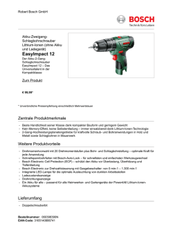 EasyImpact 12 - Bosch Heimwerken