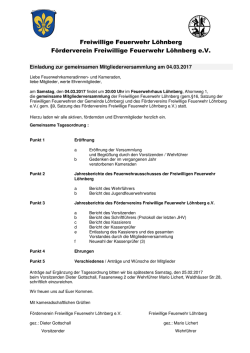 JHV_2017_Einladung_FW_Loehnberg