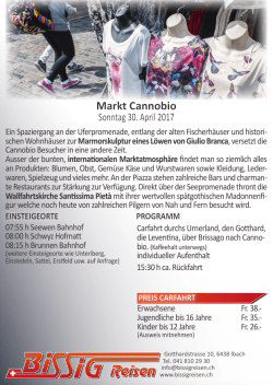 Markt Cannobio Markt Cannobio
