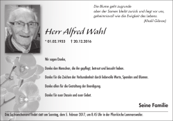 Herr Alfred Wahl