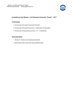 BaumaÃ nahmen 2017 WAV Dosse - Wasser