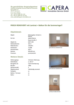 Ihr pers&ouml;nlicher Ansprechpartner FRISCH RENOVIERT mit Laminat
