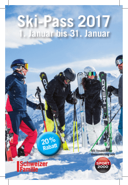 Ski-Pass 2017 - Moosalpregion