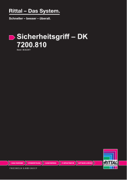 Sicherheitsgriff – DK 7200.810