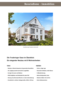Die Truderinger Oase im &Uuml;berblick - BavariaHome