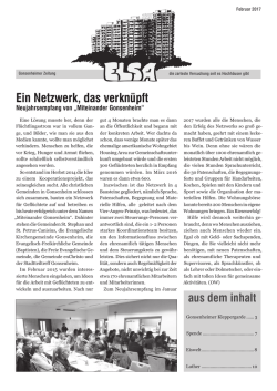 Ein Netzwerk, das verkn&uuml;pft