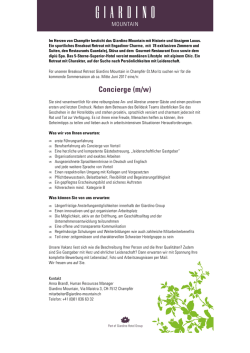 GM Concierge - Hotelcareer