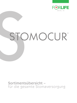 STOMOCUR ® Produktkatalog (Stand Januar 2017)
