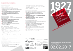 werkbundsiedlung 1927 / iba 2027 internationaler fachkongress in