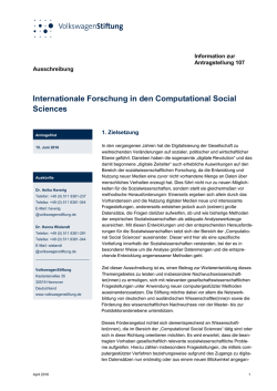 Information zur Antragstellung 107