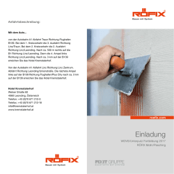 Einladung