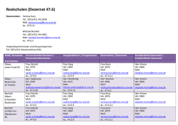 Realschulen (Dezernat 47.6)