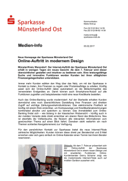 Online-Auftritt in modernem Design