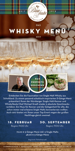 Infos - Landgasthof Blaue Traube