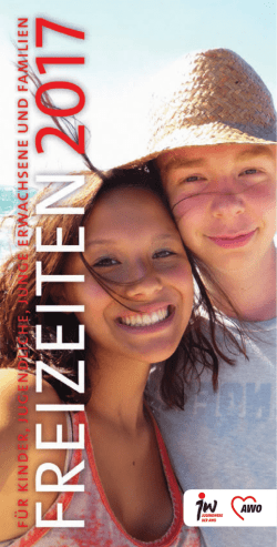 Sommerkatalog 2017 - AWO