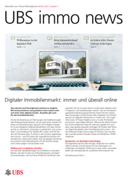 UBS immo news