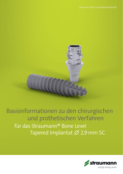 Basisinformationen zu den chirurgischen und