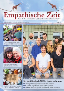Interview - Empathische Zeit