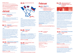 Januar Februar - Centre Culturel Fran&ccedil;ais Freiburg