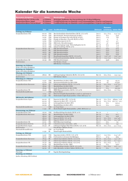 die termine der 06. kalenderwoche als pdf