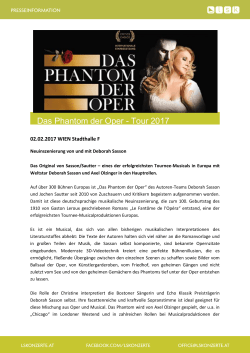 P Das Phantom der Oper