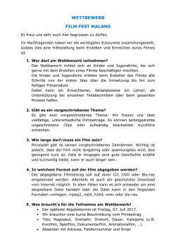 Info - Filmfest Malans