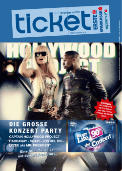 ticket – das Event-Magazin