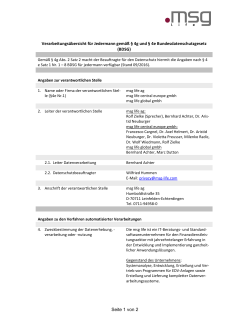 Seite 1 von 2 Verarbeitungsübersicht für Jedermann