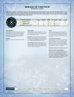 herald of tzeentch
