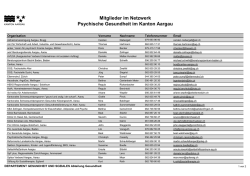 Institutionen mit Kontaktangaben (PDF, 2 Seiten, 91 KB)