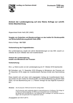 PDF, 492kb - Landtag Sachsen-Anhalt - Land Sachsen