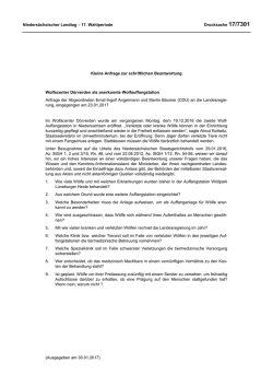 Drucksachen allgemein - Nieders&auml;chsischer Landtag
