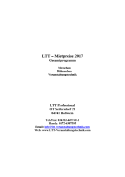 - LTT Veranstaltungstechnik