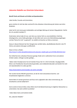 Jobcenter-Rebellin aus Osterholz-Scharmbeck